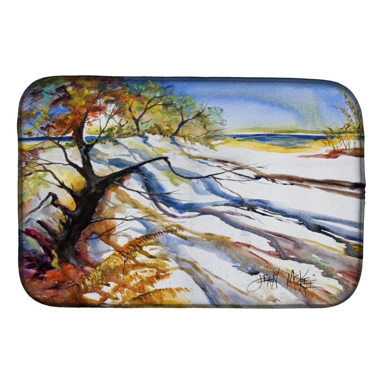 Carolines Treasures JMK1124DDM Sand Dune Dish Drying Mat 14 x 21" multicolor