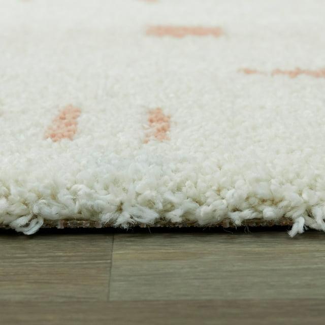 Morin Geometric Shag Area Rug
