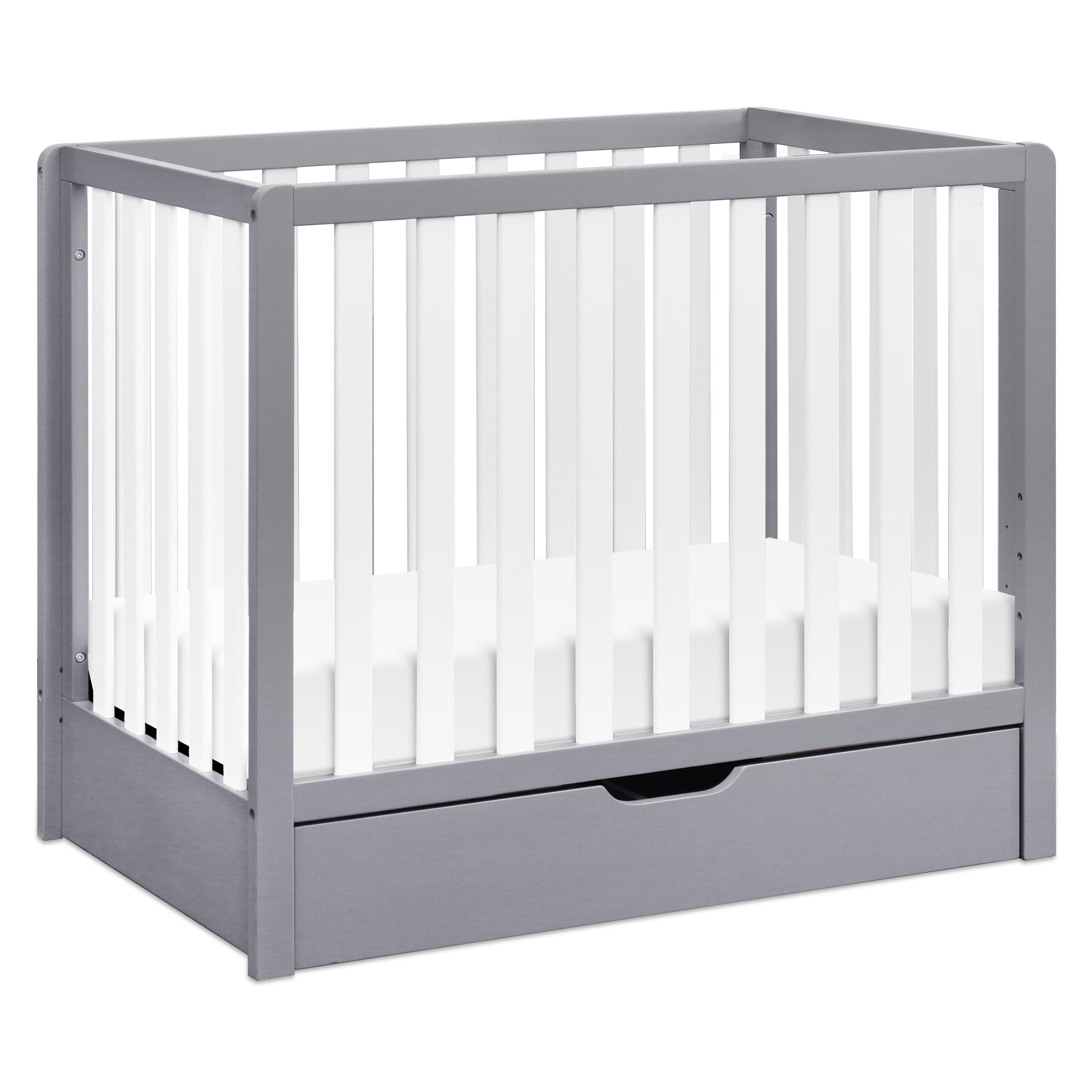 Colby 4-in-1 Mini Convertible Crib with Storage