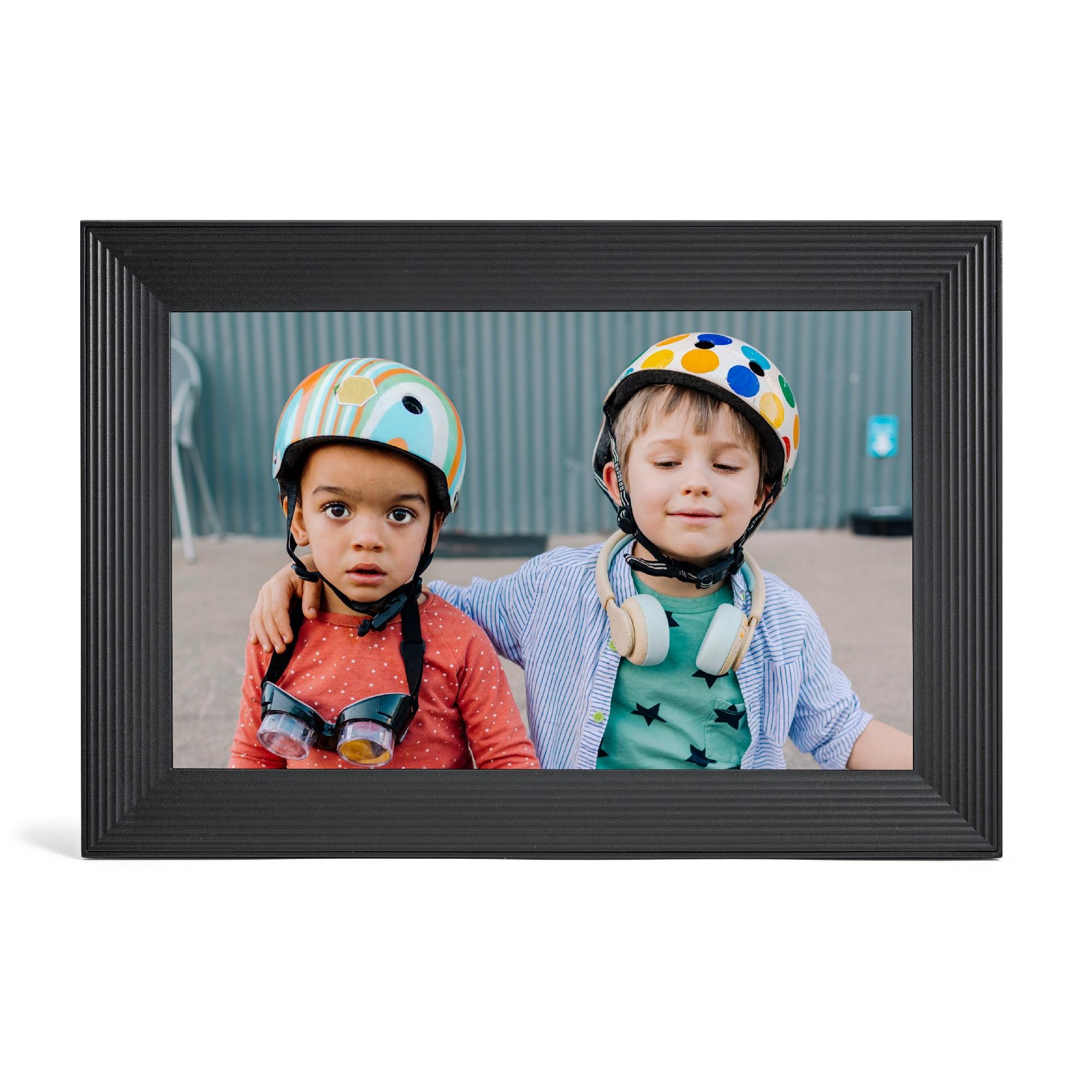 Gravel 10.1" Wi-Fi Digital Photo Frame with Built-in Speaker