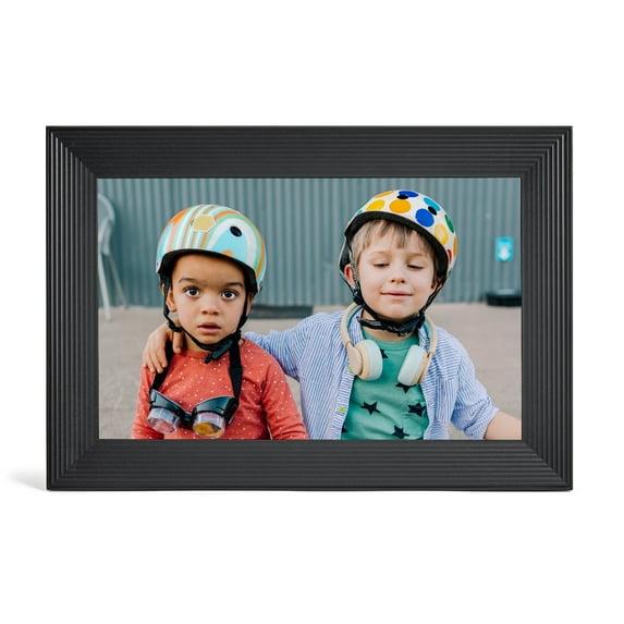 Carver by Aura Frames 10.1" HD Wi-Fi Digital Picture Frame with Free Unlimited Storage - Gravel