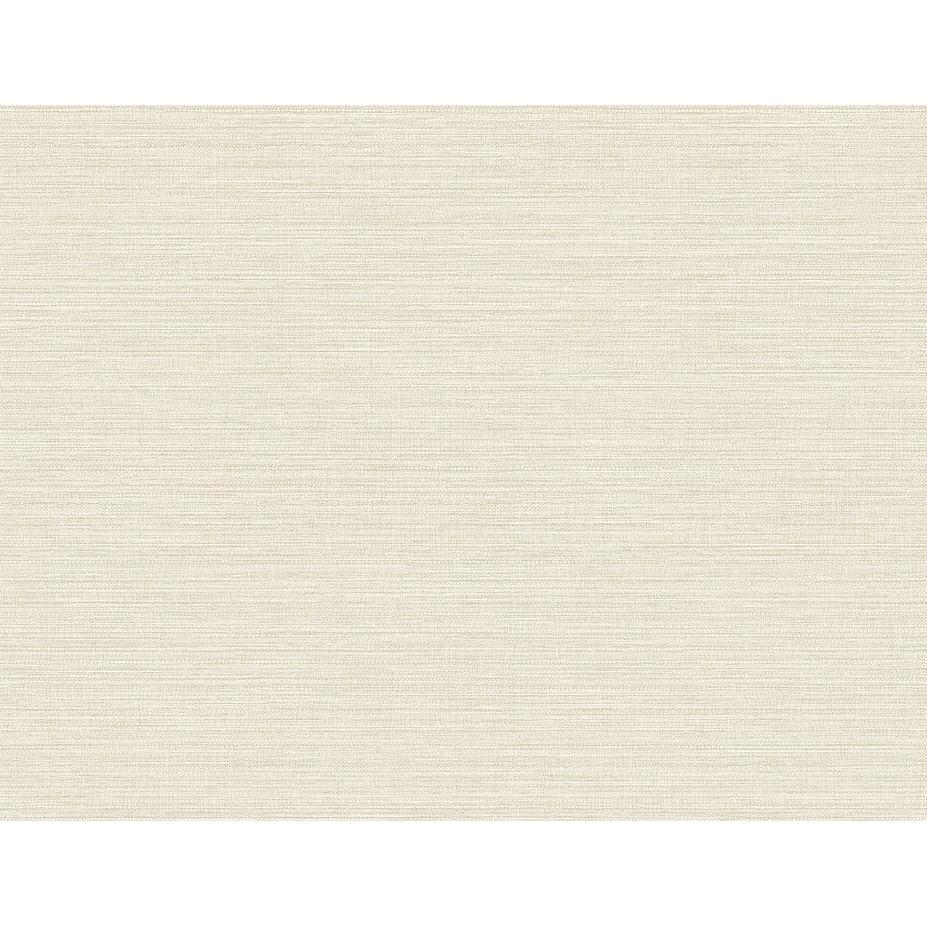 Beige Grasscloth Effect Non-Pasted Removable Wallpaper Roll