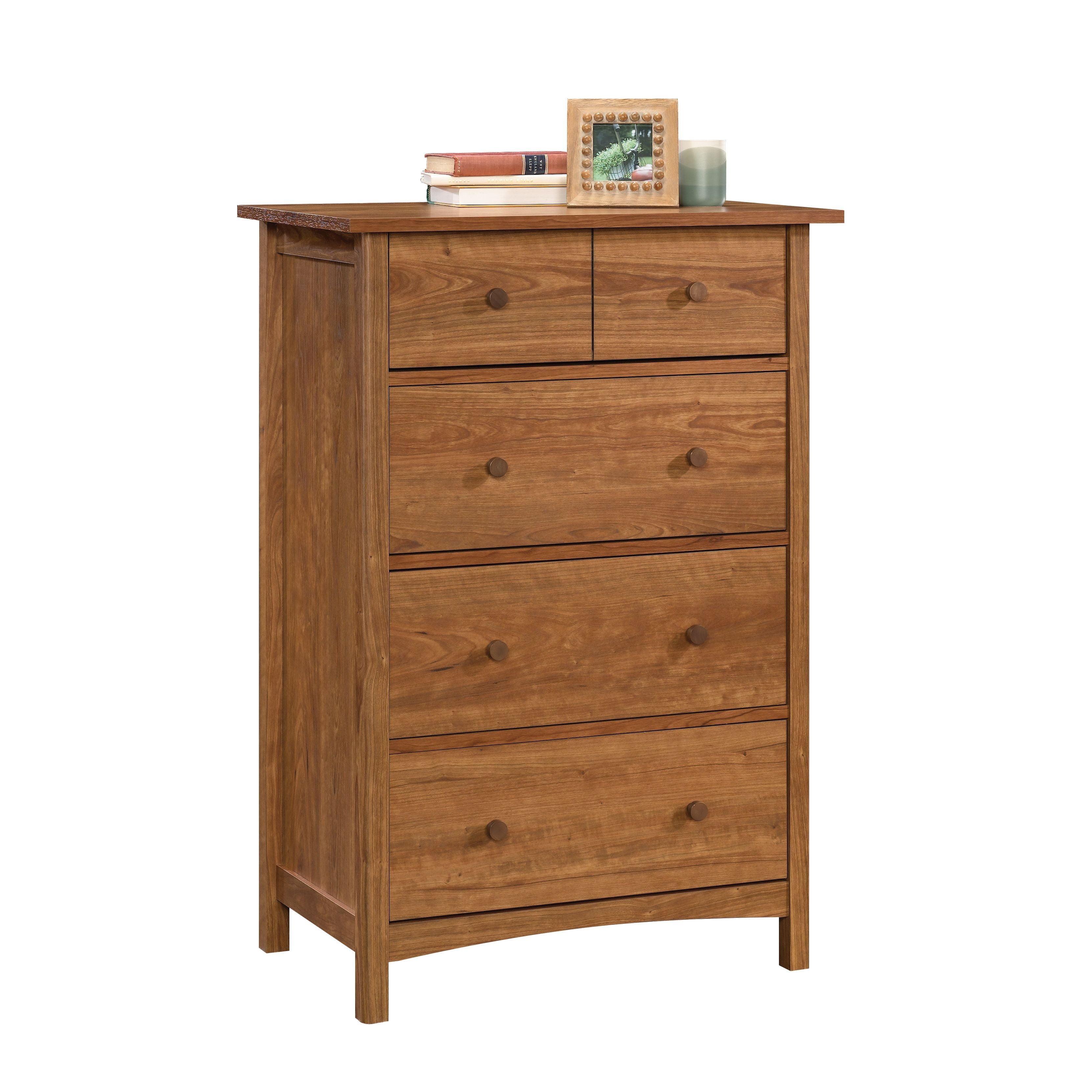 Prairie Cherry 4-Drawer Vertical Chest with Extra Deep Drawers