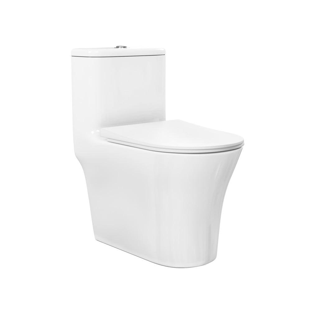 Cascade One-Piece Compact Toilet Dual-Flush 1.1/1.6â