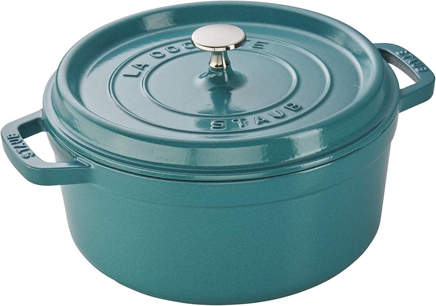 Staub Cast Iron 4-qt Round Cocotte