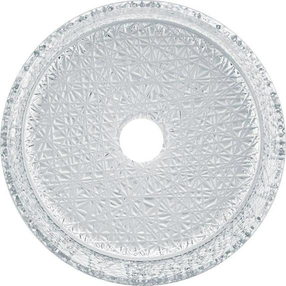 Stadium 16" Glass Circular Bathroom Vessel Sink - Timeless Collection
