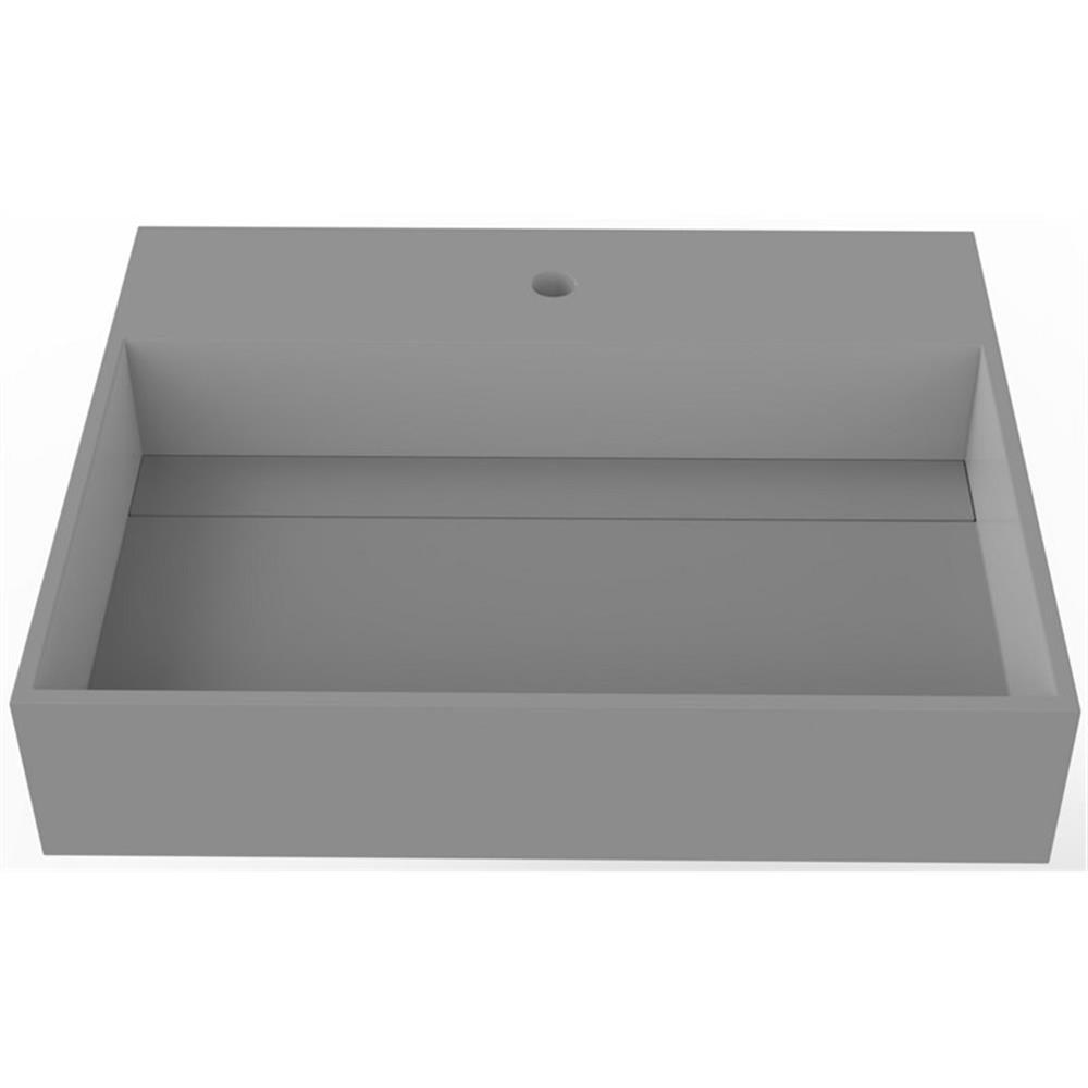Juniper 24" Floating Minimalist Bathroom Sink with Concealed Drain