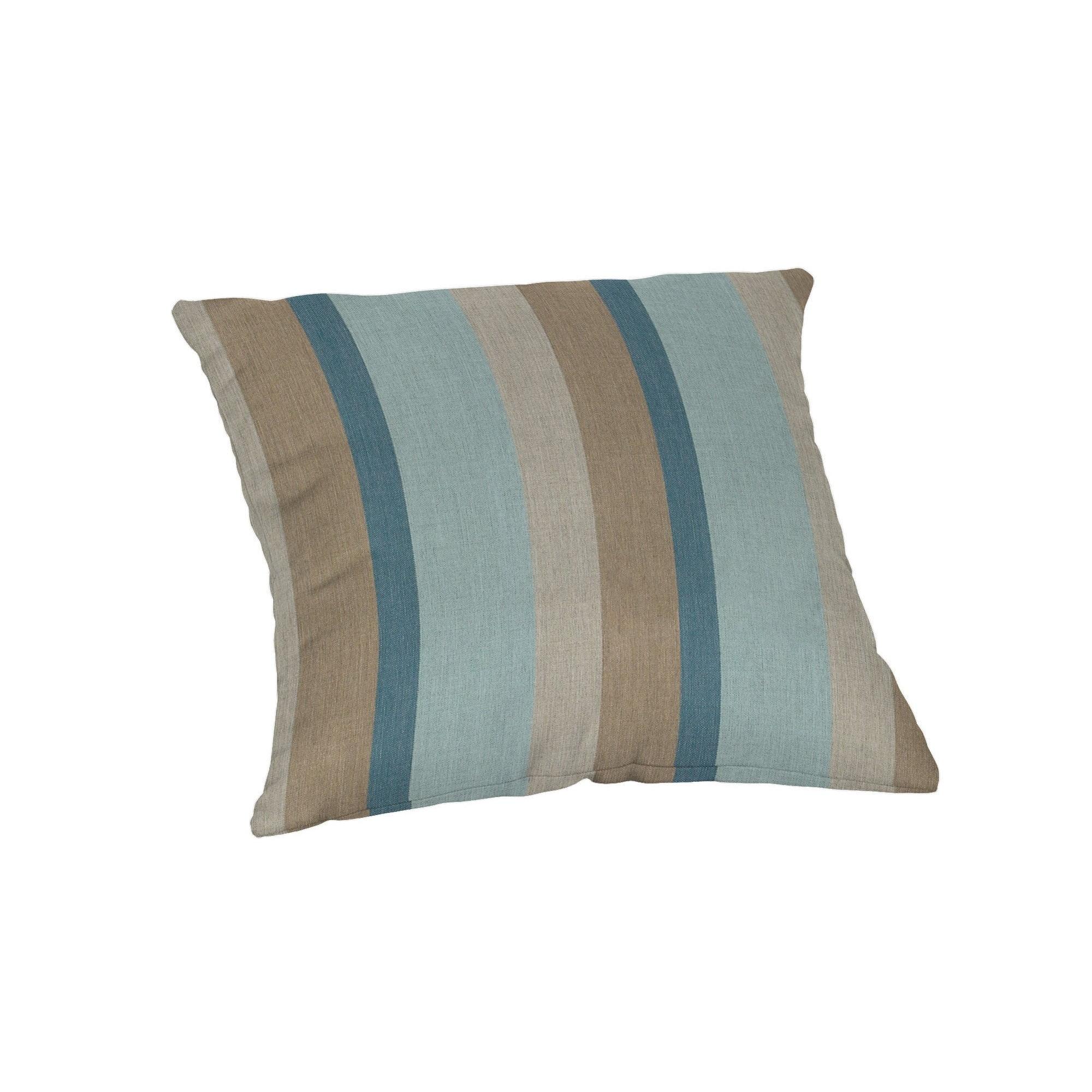 Striped Sunbrella® Indoor/Outdoor Throw Pillow