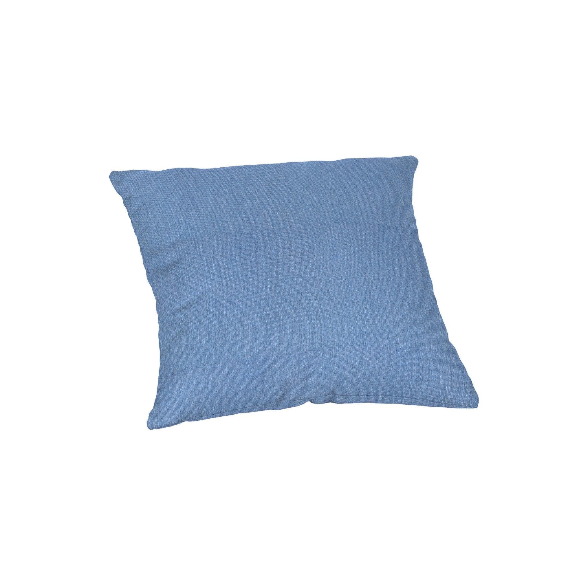 Casual Cushion Solid Sunbrella® Fabric 1-Piece Indoor/Outdoor Square Throw Pillow, 15"W x 15"L