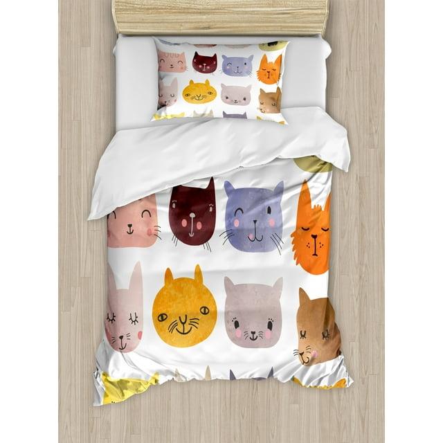 Cat Modern & Contemporary Duvet Cover Set