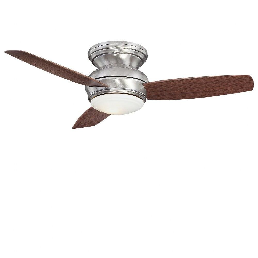 Minka Aire 44" Concept II 3 - Blade Outdoor LED Propeller Ceiling Fan with Wall Control and Light Kit Included
