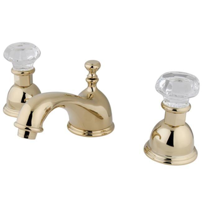 Kingston Brass Celebrity Two-Handle 3-Hole Deck Mount Widespread Bathroom Faucet with Brass Pop-Up Drain