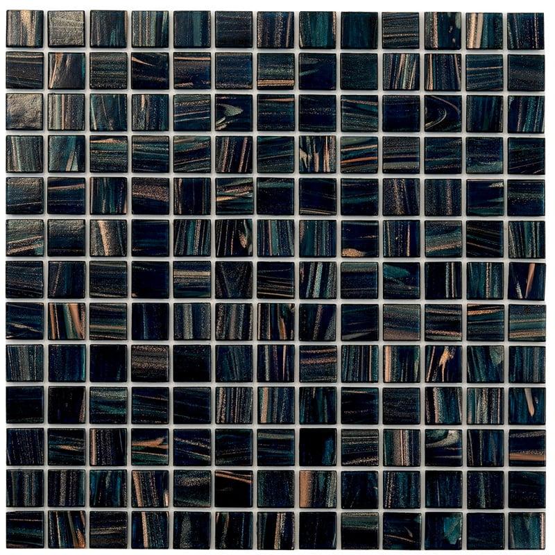 Celestial 0.8" x 0.8" Glass Grid Mosaic Wall & Floor Tile