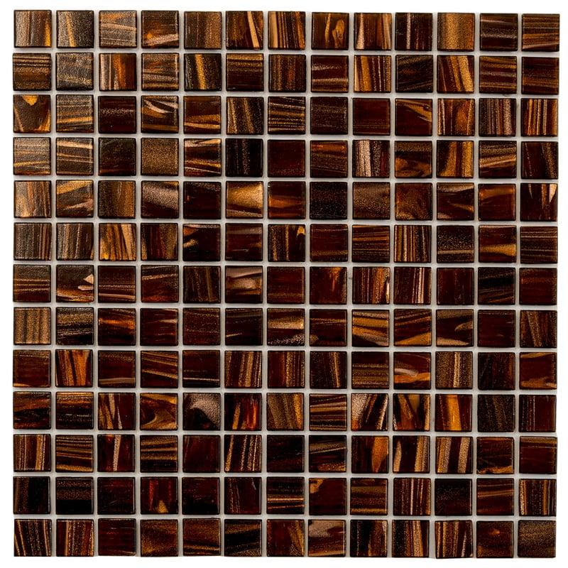 Celestial 0.8" x 0.8" Glass Grid Mosaic Wall & Floor Tile