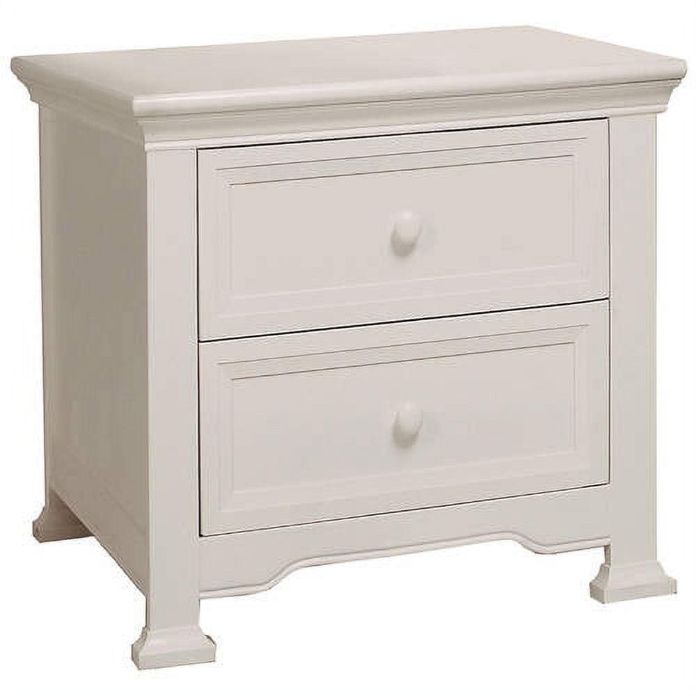 Centennial Medford 2 Drawer White Wooden Nightstand