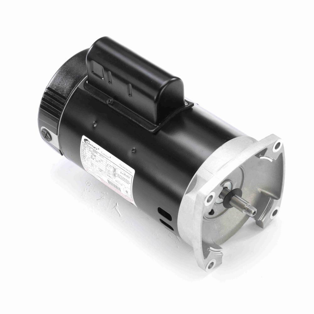 Century AO Smith B2748 Single Speed Square Flange Swimming Pool Pump Motor 2 HP