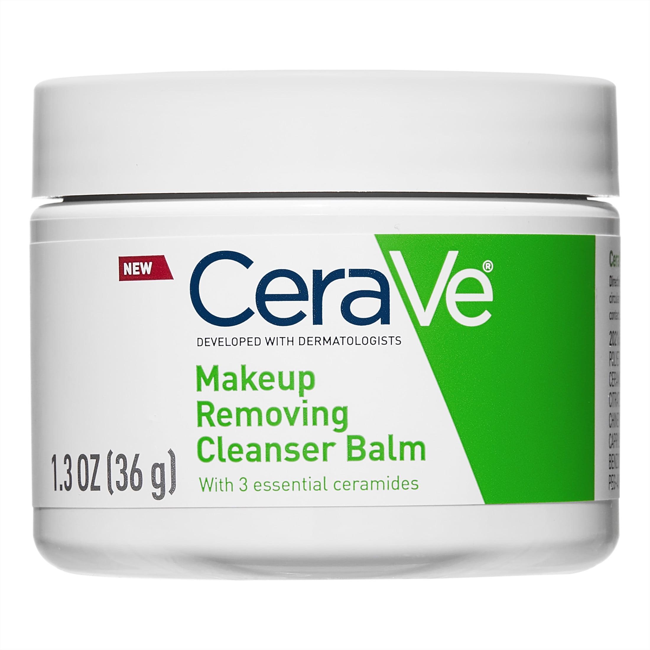 CeraVe Hydrating Makeup Cleansing Balm, Travel Size - Unscented - 1.3 oz