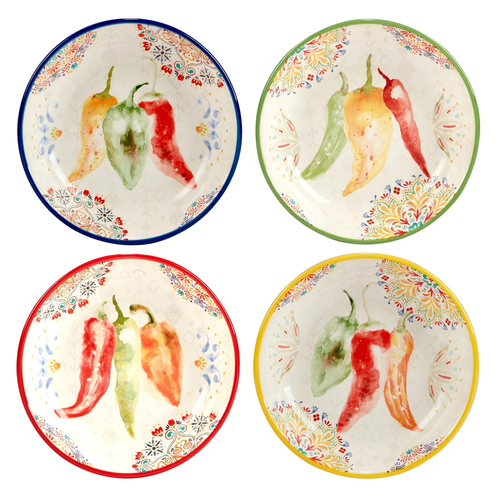 Set of 4 Sweet and Spicy Soup Bowls - Certified International