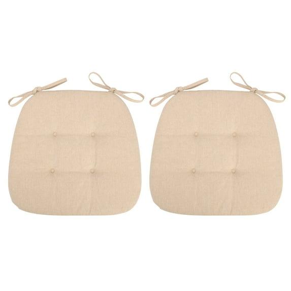 Chair Cushions for Kitchen Chairs Set of 4 Dining Chair Pads, Universal Non-Slip Dining Chair Cushions with Ties for Office Use