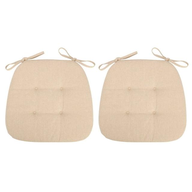 Chair Cushions for Kitchen Chairs Set of 4 Dining Chair Pads, Universal Non-Slip Dining Chair Cushions with Ties for Office Use