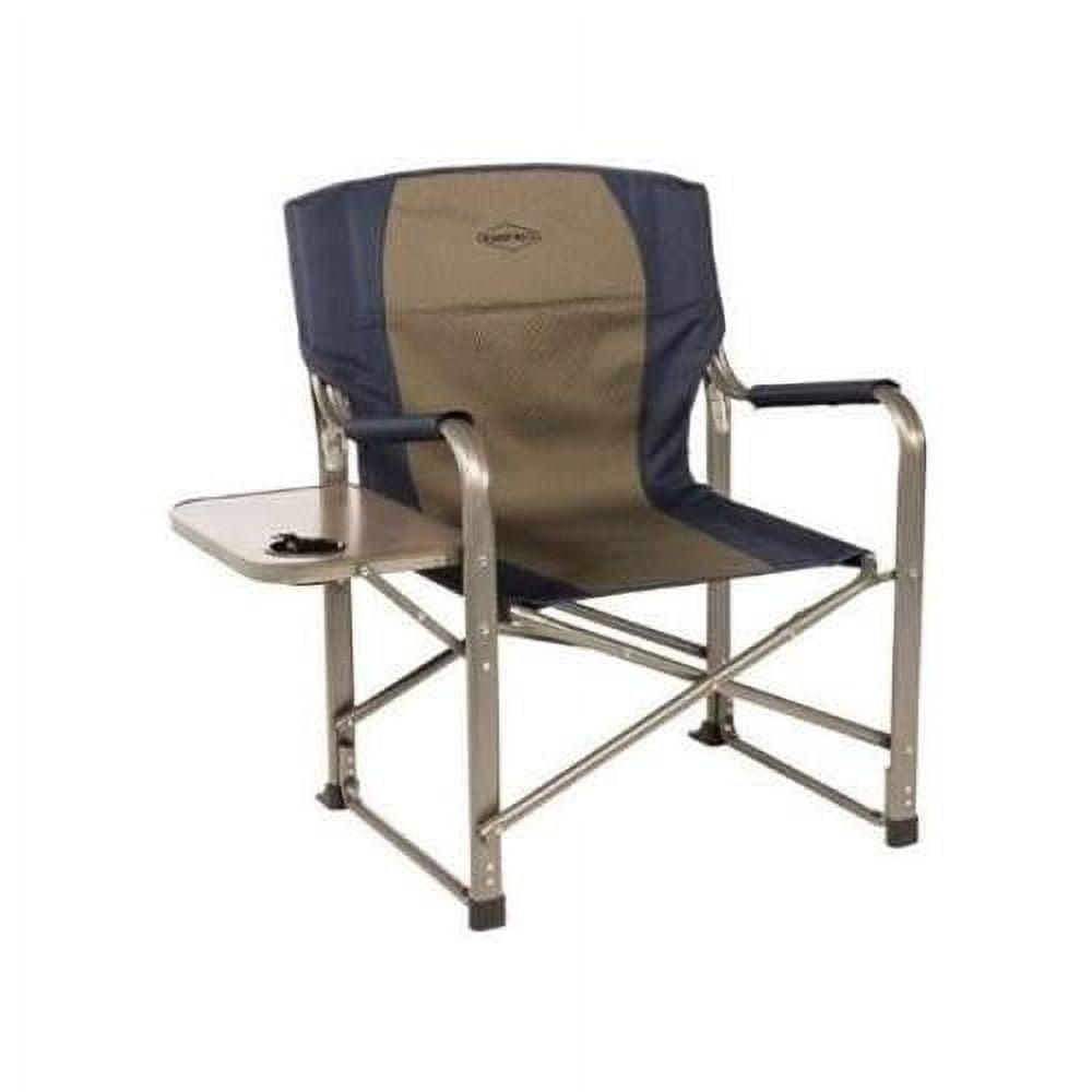 Kamp-Rite Portable Director's Camping Chair w/Table & Cup Holder