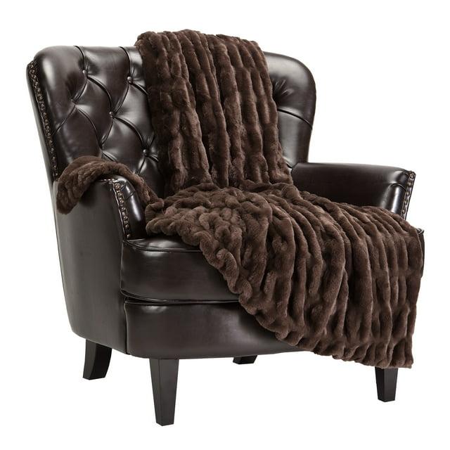 Chanasya Faux Fur Throw