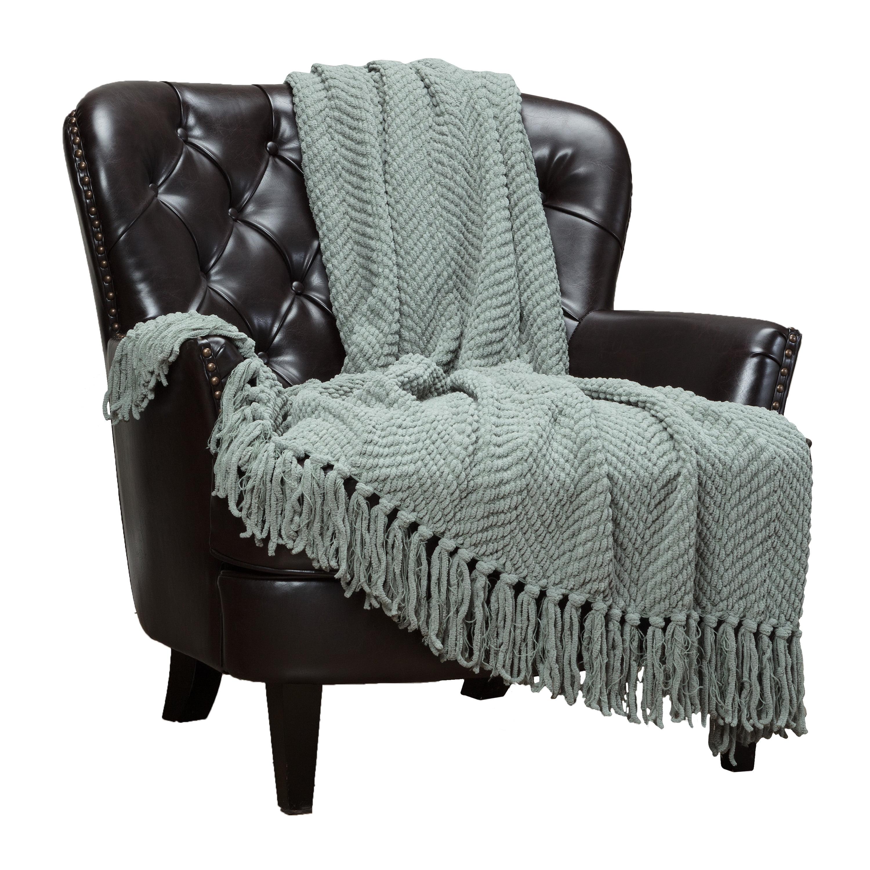 Chanasya Textured Knitted Throw