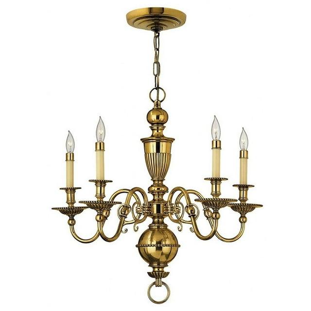 Hinkley Cambridge 5-Light Candle Single Tier Chandelier