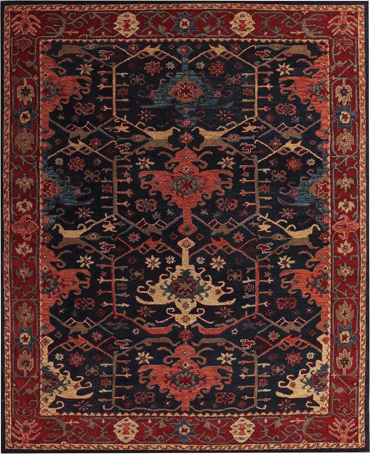 Channing Hand-Tufted Persian-Style Wool Rug