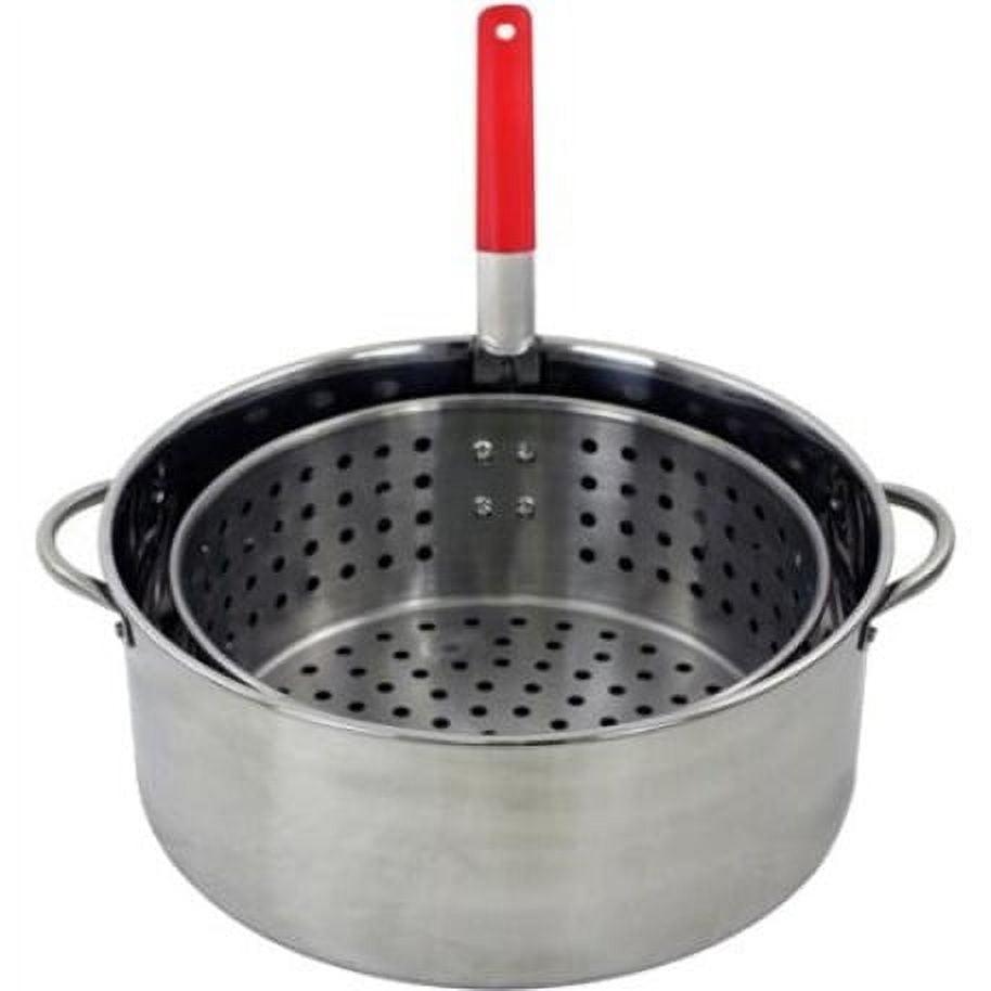 Chard 10.5 Qt. Stainless Steel Pot W/ Strainer Basket
