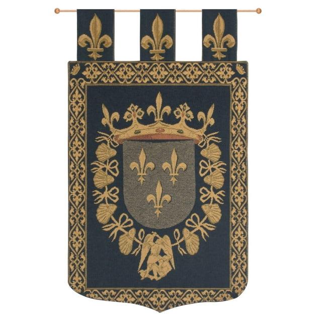 Charlotte Home Furnishings WW-3542-4825 Blois European Wall Hanging - Blue