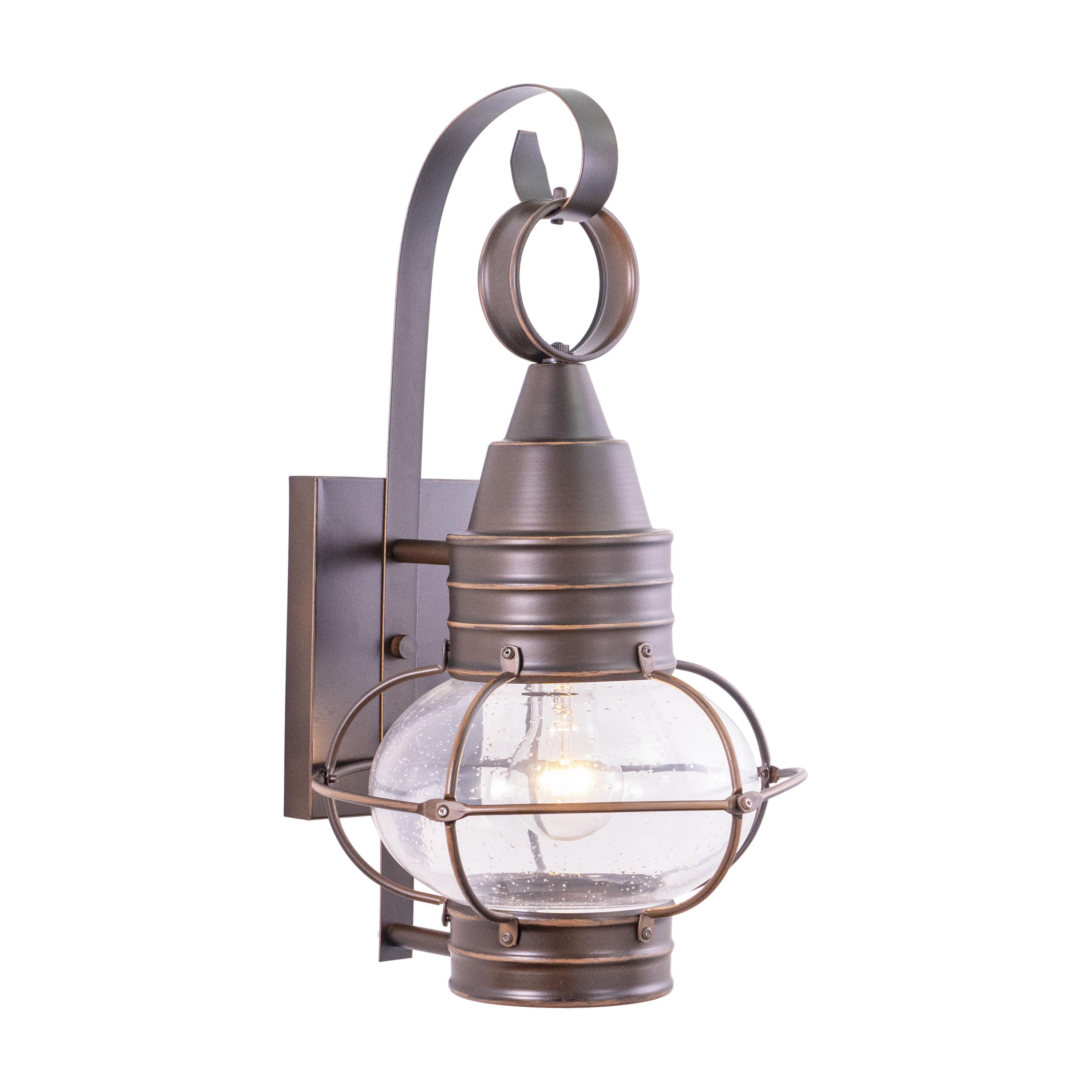 Chatham Coastal Burnished Bronze Outdoor Wall Lantern