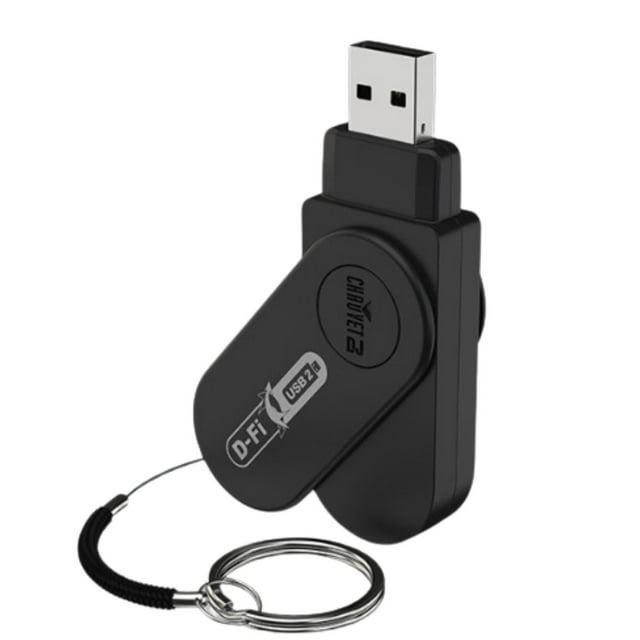 Black Plastic Wireless DMX USB Transceiver