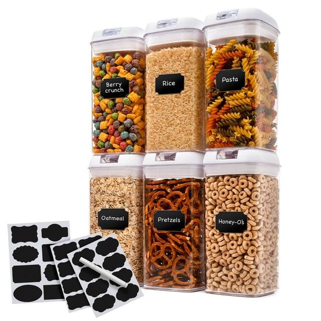 Cheer Collection Cheer Collection 43.2oz. Food Storage Container (Set of 6)