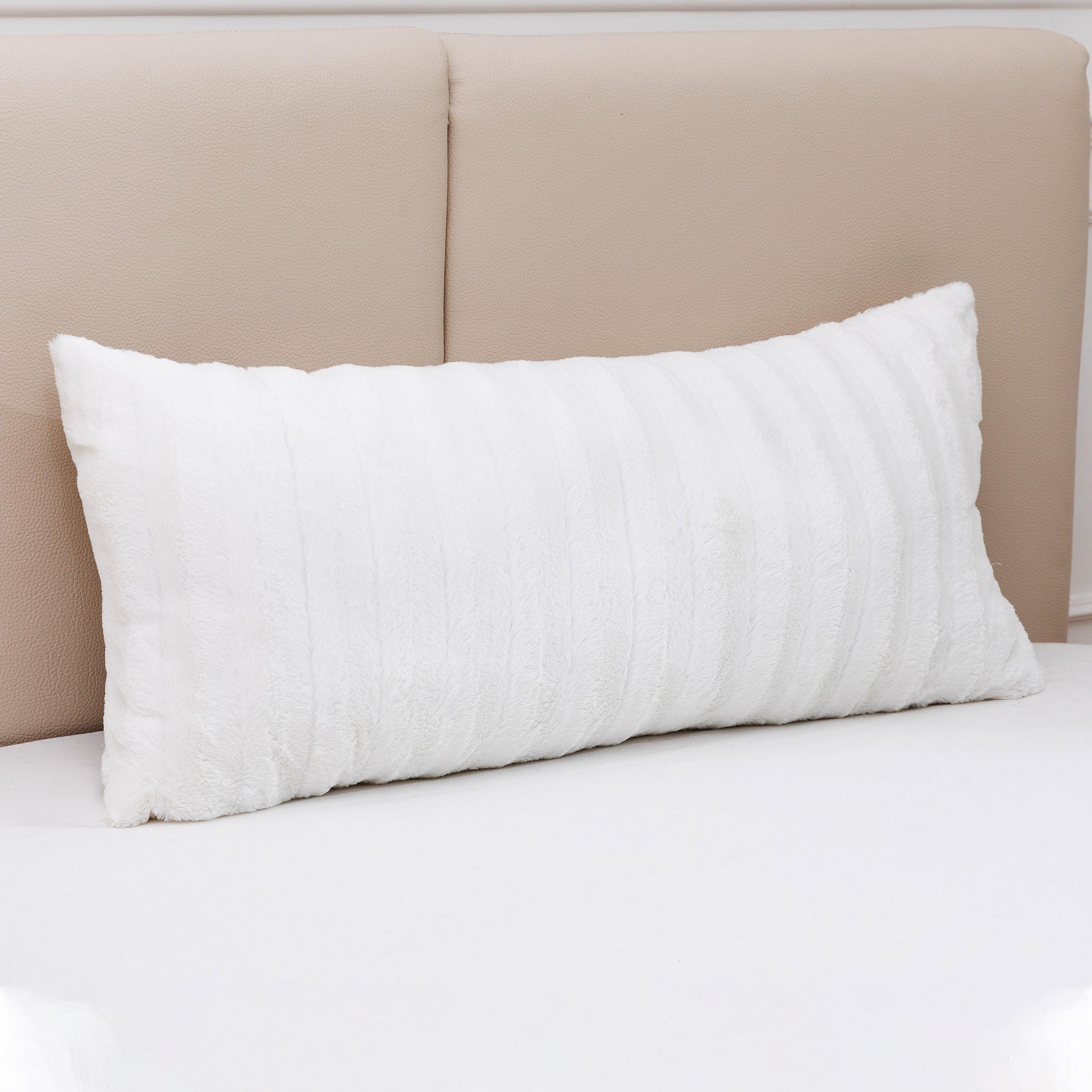 Faux Fur Throw Pillow