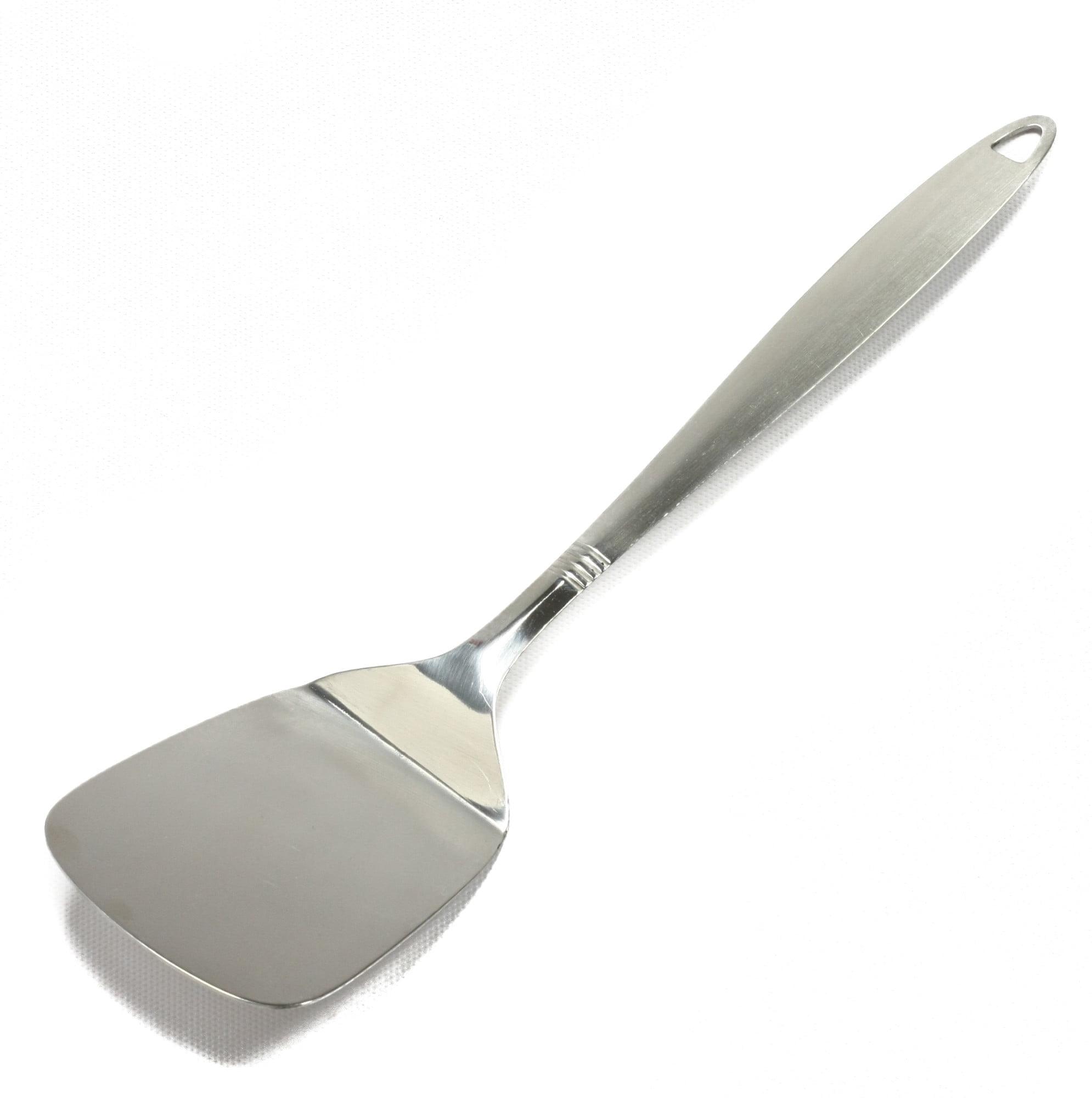 Chef Craft 12.5 Inch Stainless Steel Turner with Brushed Handle