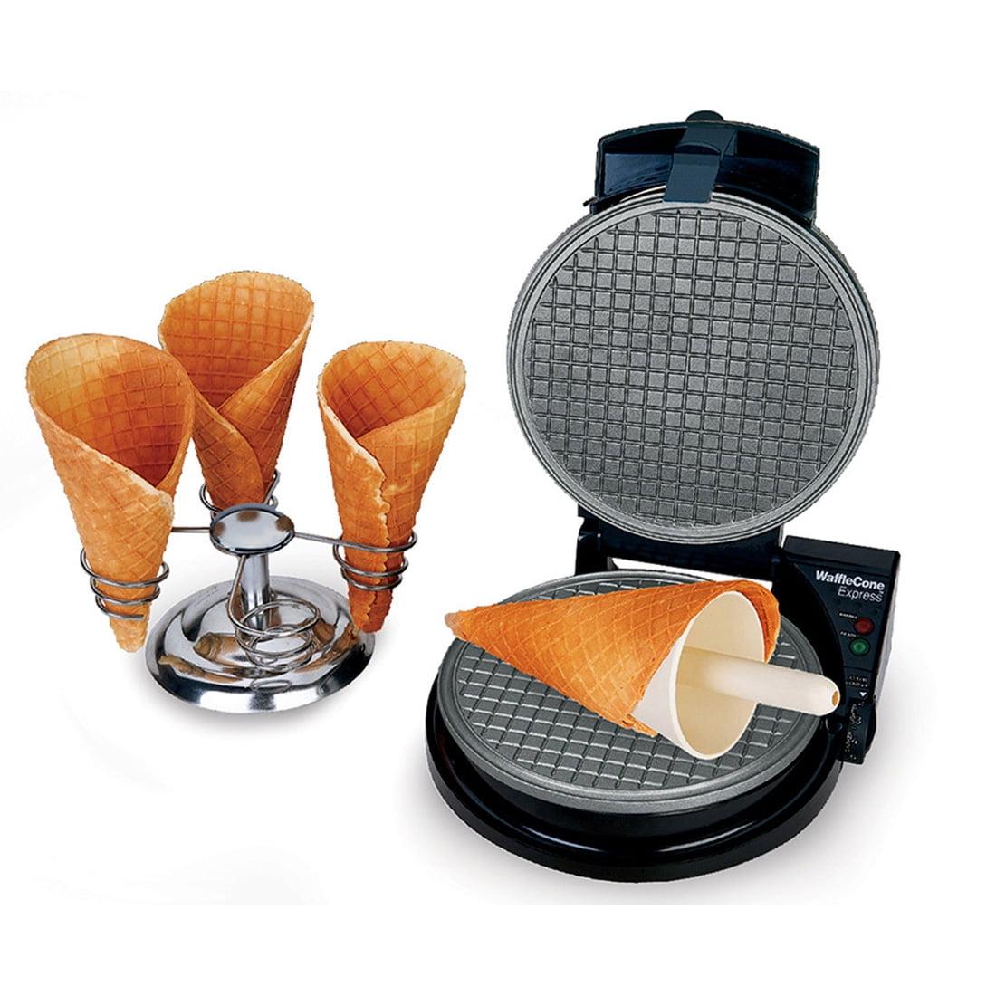 Chef's Choice Silver Non-stick Waffle Cone Maker