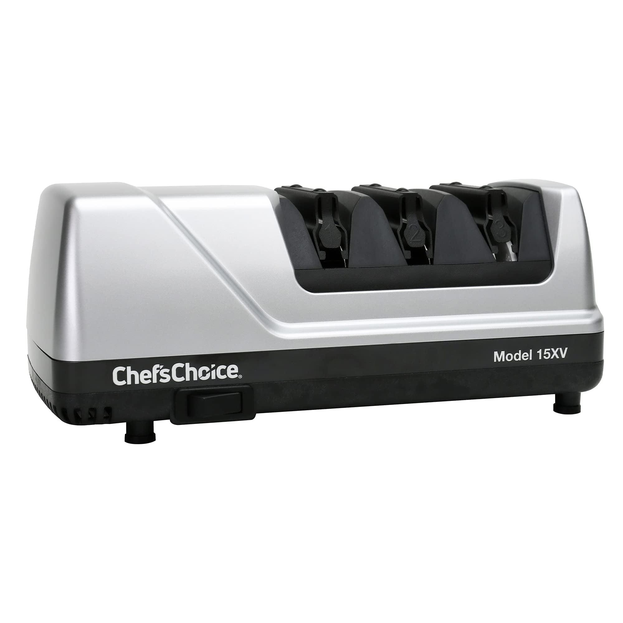 Chef'sChoice Model 15xV PRO - Electric Sharpener - 3-Stage 15° Trizor