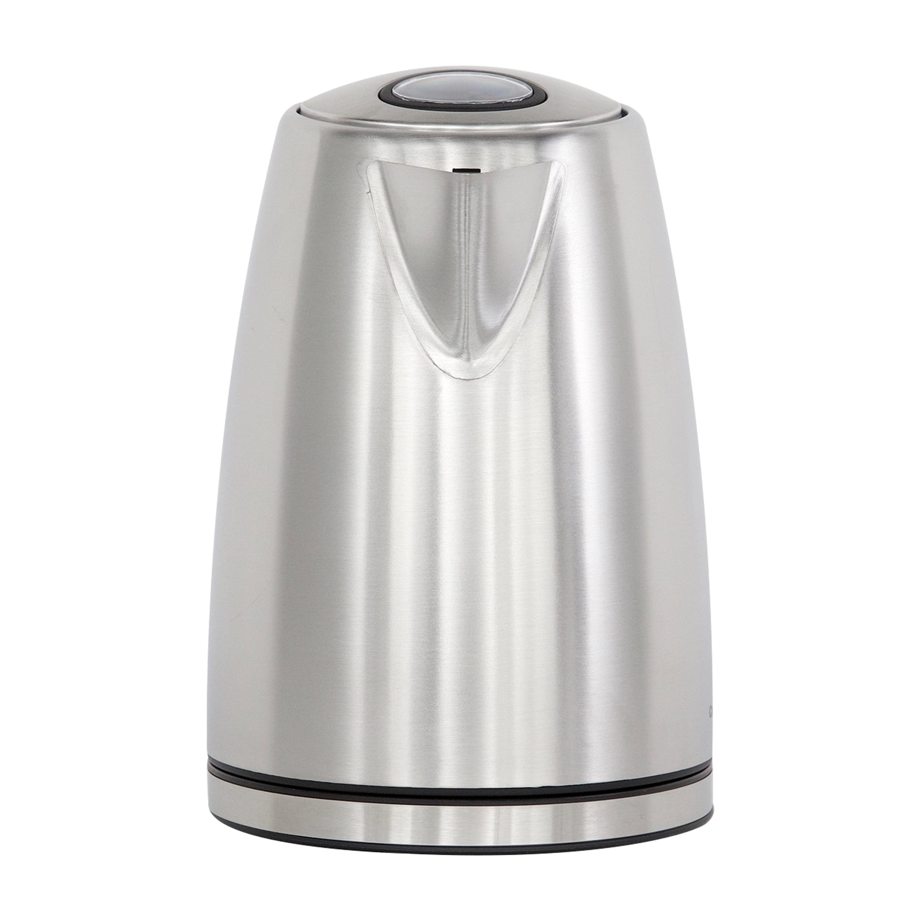 Chef'sChoice Model 681 Cordless Electric Kettle with Auto-Shutoff, 1.7 Liter Capacity, in Brushed Stainless Steel (6810001)