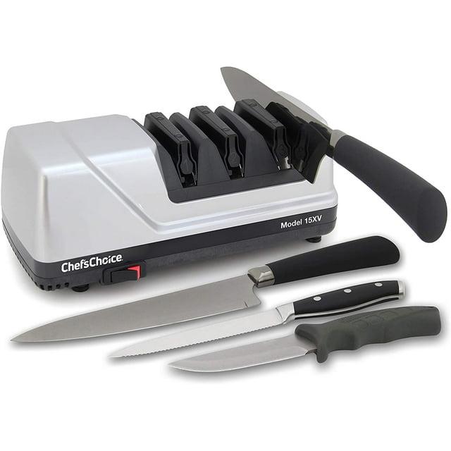 Chef'sChoice Chef'sChoice Model 15XV Professional Electric Knife Sharpener, 3-Stage 15-Degree Trizor