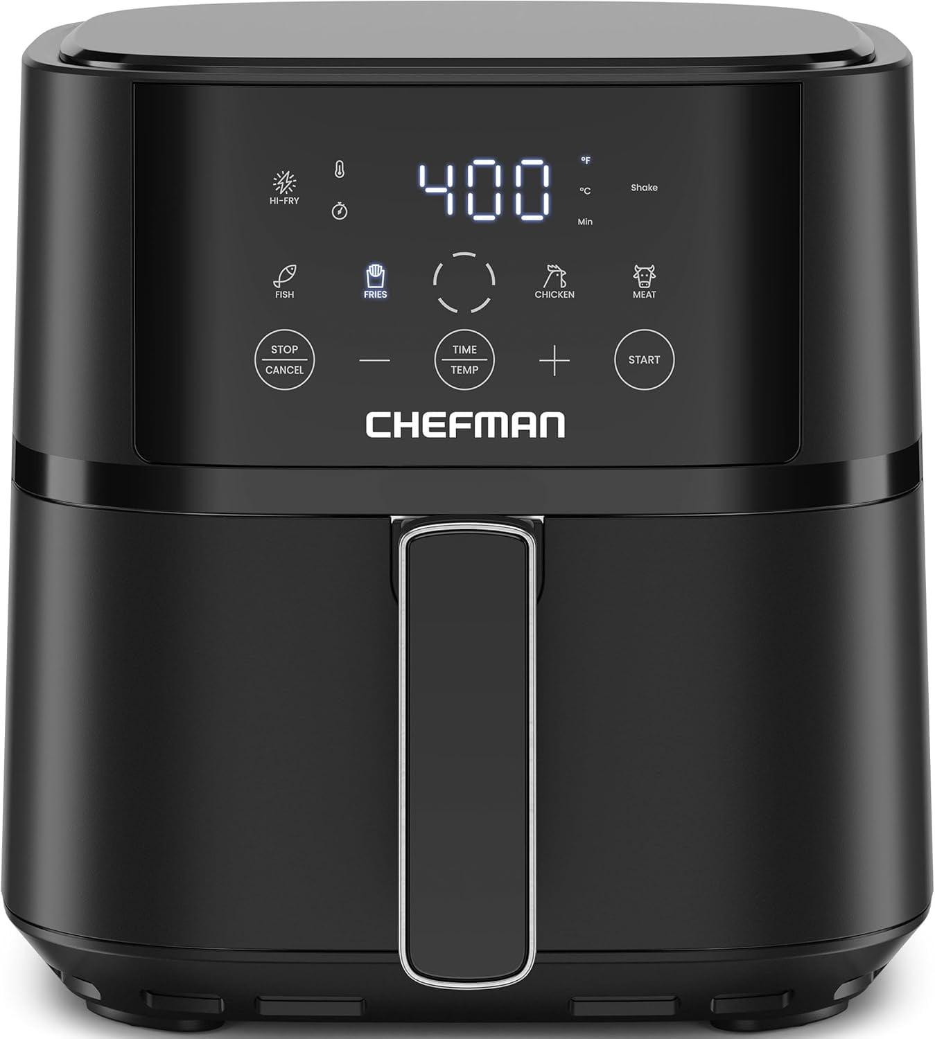 Chefman 4 Liter Air Fryer Black