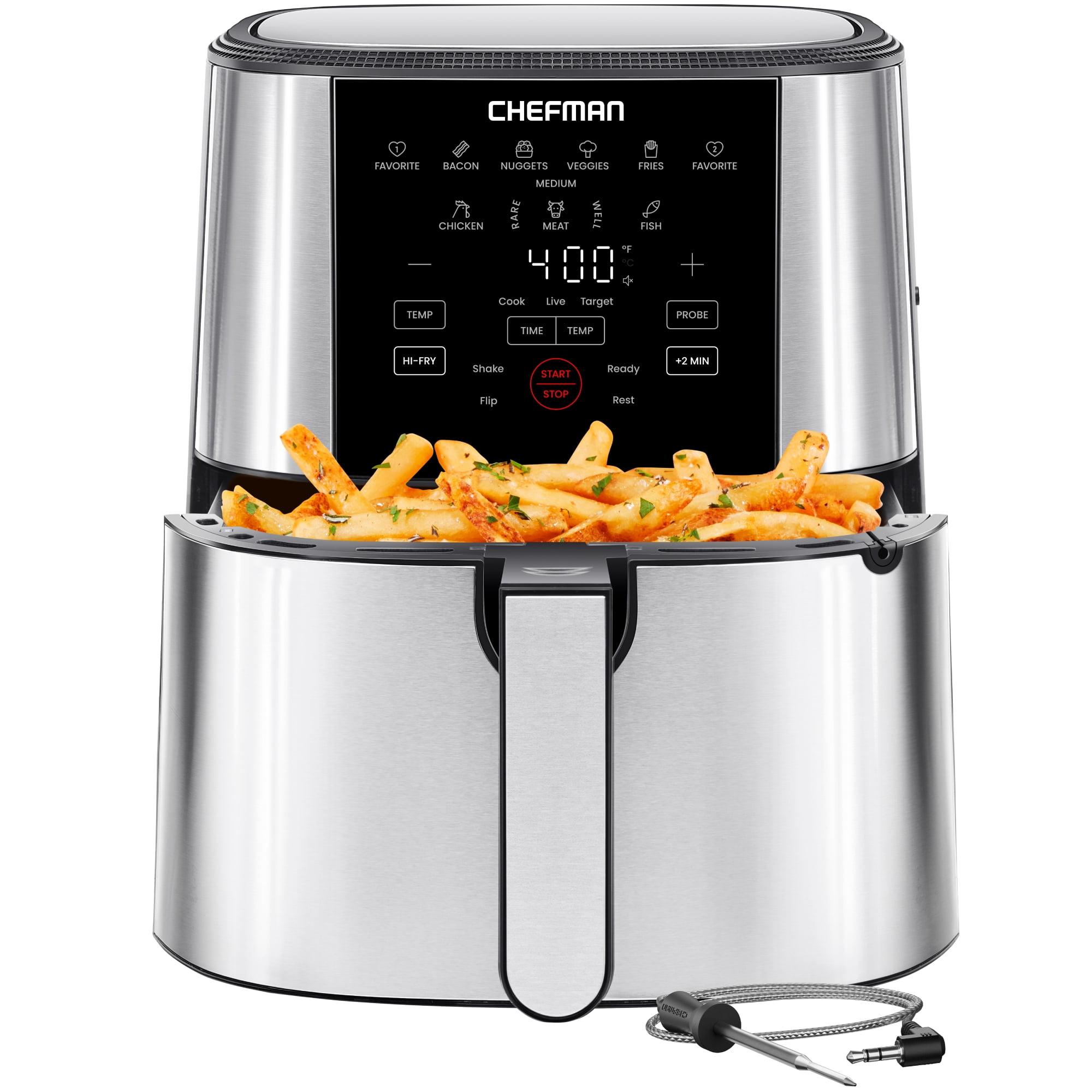 Chefman 5 Quart Stainless Steel Digital Air Fryer