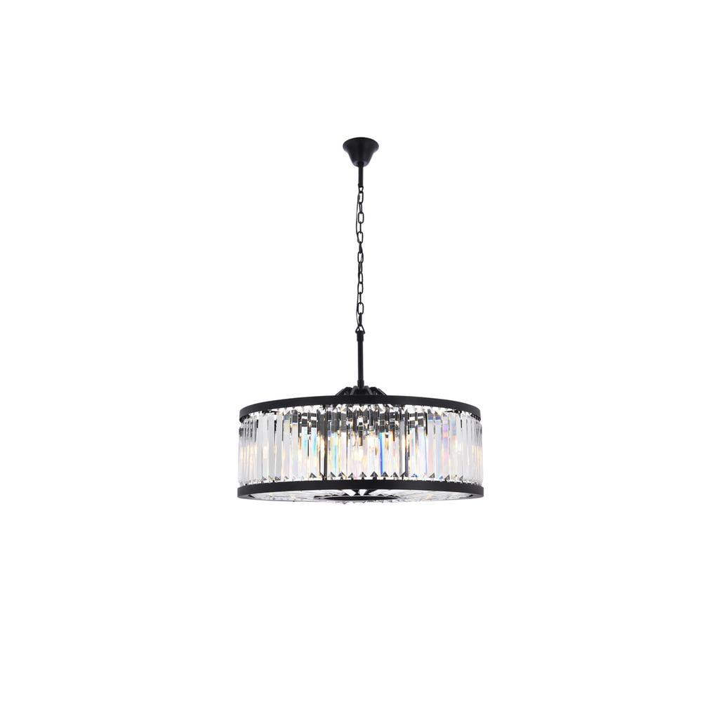 Everly Quinn Dorinda 10 - Light Dimmable Drum Chandelier