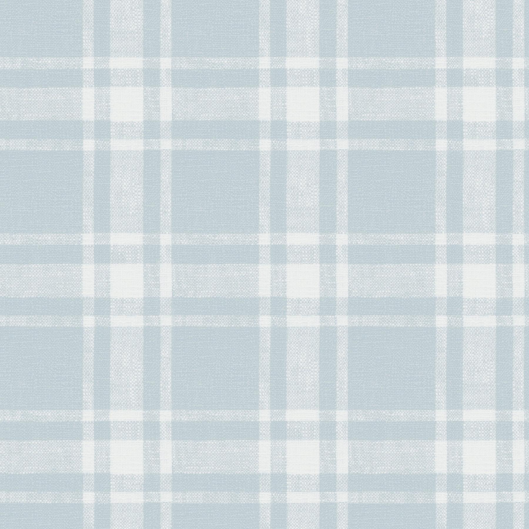 Chesapeake Antoine Sky Blue Flannel Wallpaper