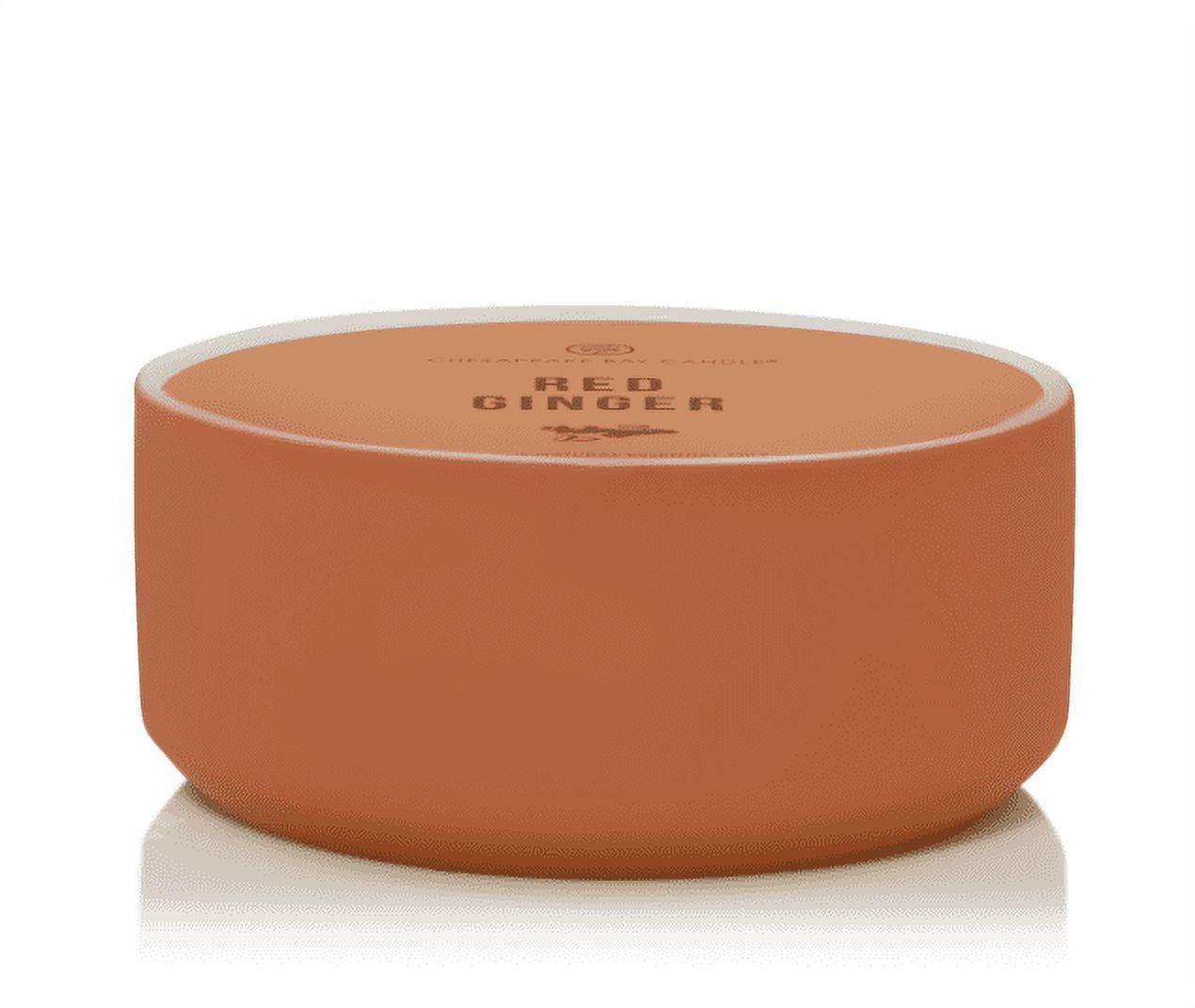 Chesapeake Bay Red Ginger - 14.9oz Soft-Touch 3-Wick Ceramic Candle