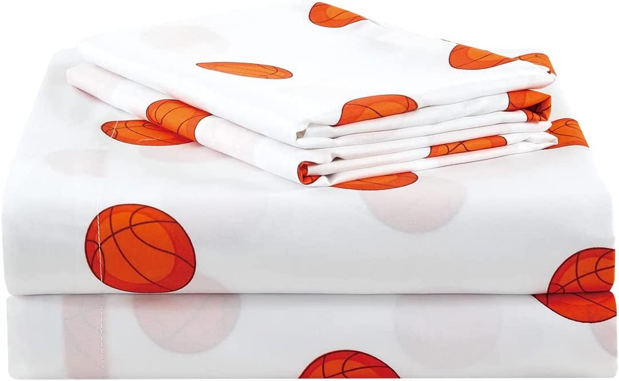 Microfiber Basketball Sports Sheet Set