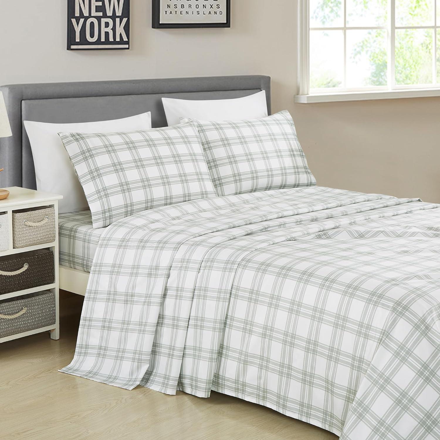 Plaid Sheet Set