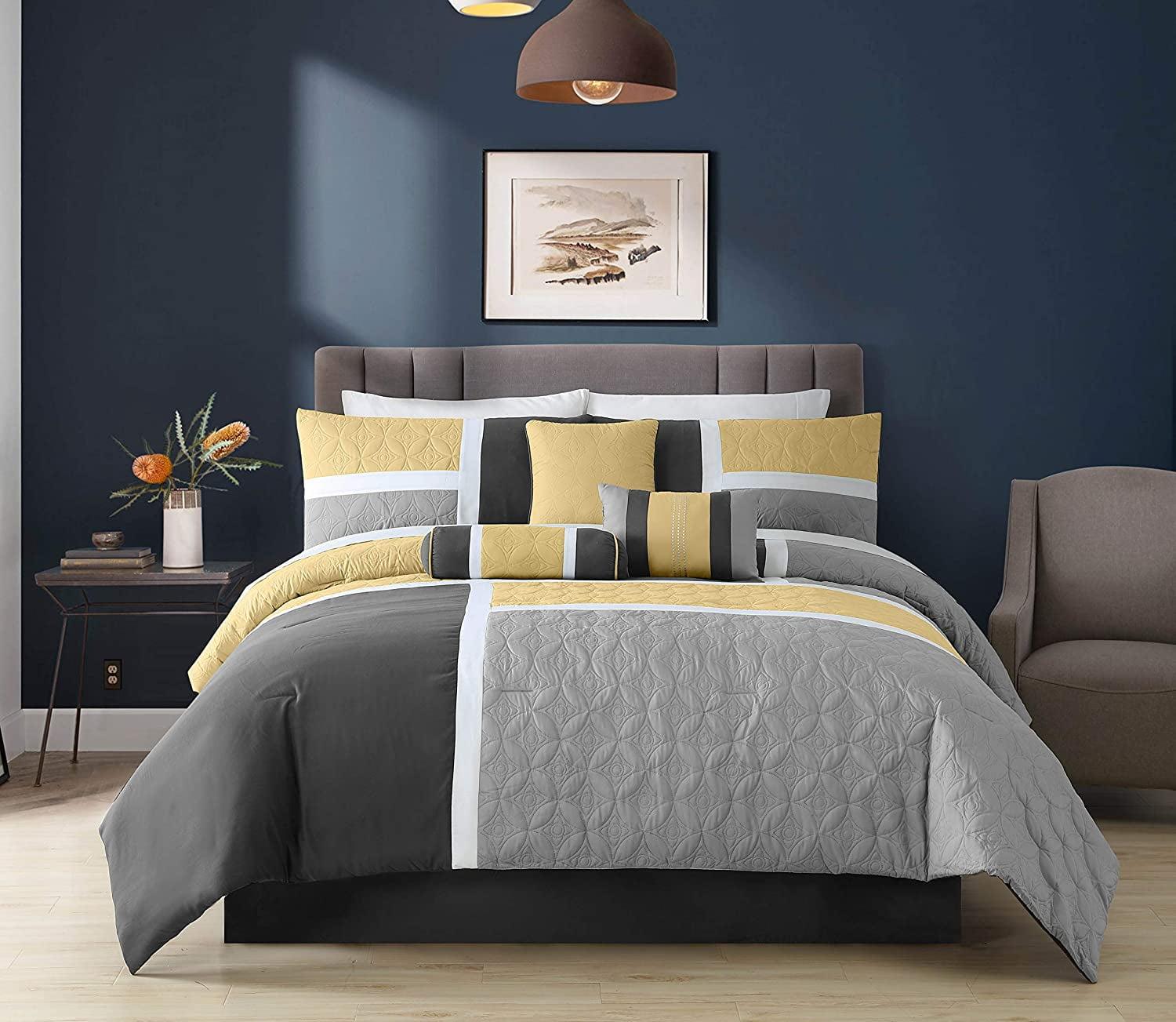 Upland Patchwork 7 Piece Comforter Set