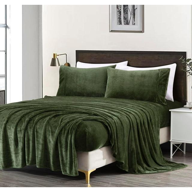 Microplush Fleece Bed Sheet Set