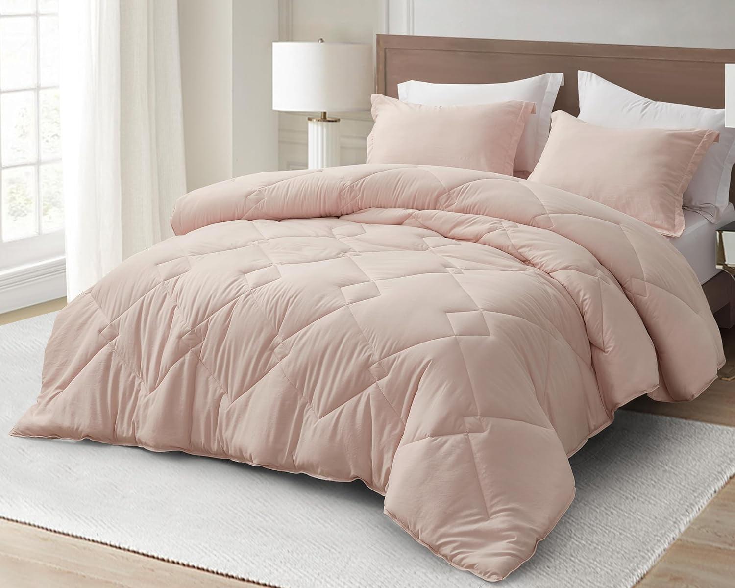 Chezmoi Collection Logan Solid Comforter Set
